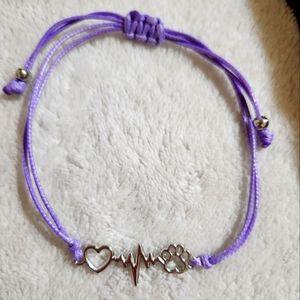 Heartbeat Paw bracelet